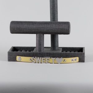 BCBGeneration Yellow and Silver Bracelet